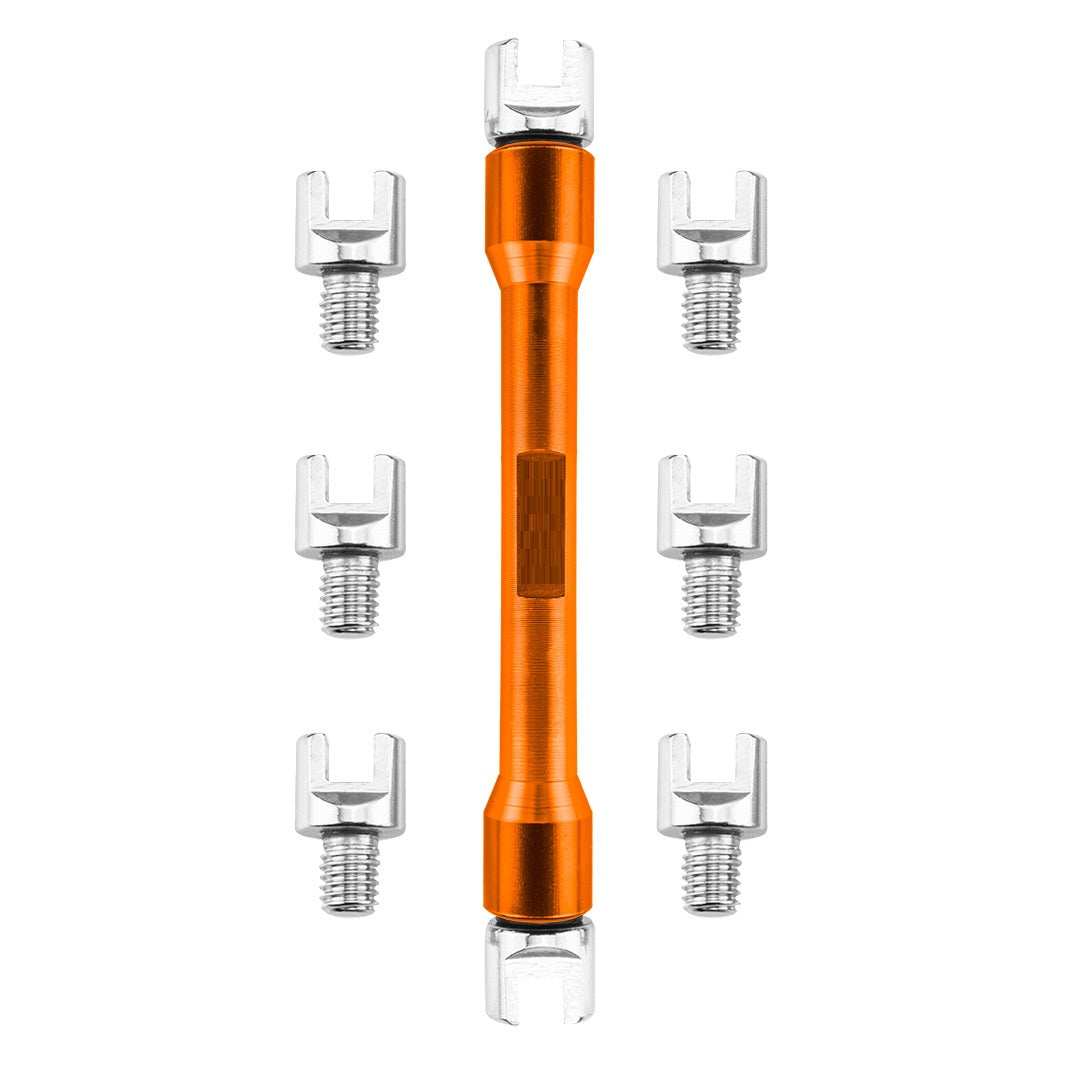 Set Chei pentru Reglarea Spițelor Roților de Motocicletă - 9 Piese   Universal
