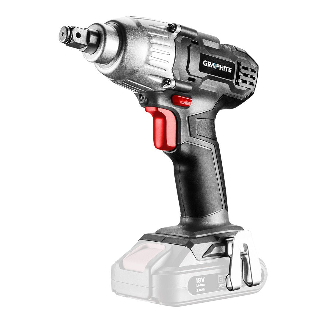 Cheie-pistol impact Energy+ 18V, Li-Ion (fara acumulator inclus) GRAPHITE