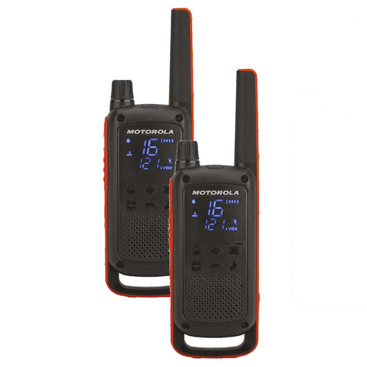 Set statie comunicatie Motorola Talkabout T82 Walkie Talkie, 2bucati, Red