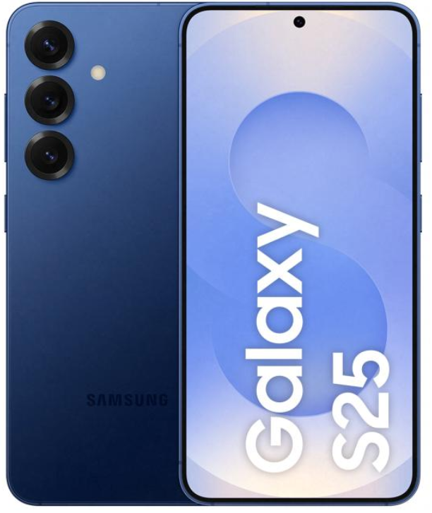 Telefon mobil Samsung Galaxy S25, Dual SIM, 12GB RAM, 512GB, 5G, Navy Blue