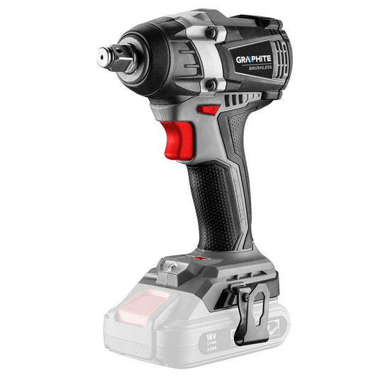 Mașină de înșurubat de impact compatibilă cu acumulator 18V GRAPHITE ENERGY+ 58G028 GRAPHITE, Fara acumulator
