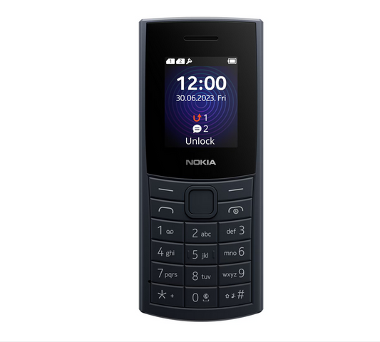 Telefon mobil Nokia 110 4G (2024), Dual SIM, Midnight Blue