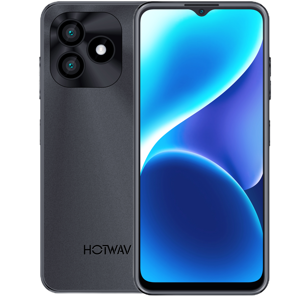 Telefon Hotwav Note 15 4G, Baterie 5160mAh,64gb, Display 6.6 inch, Black