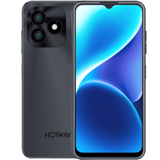 Telefon Hotwav Note 15 4G, Baterie 5160mAh,64gb, Display 6.6 inch, Black