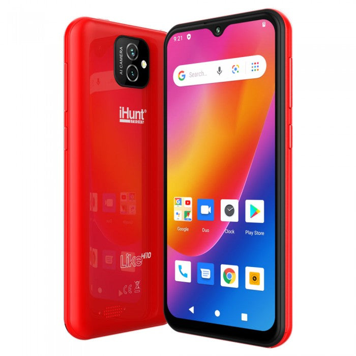 Telefon iHunt Like 10 RED 2022 , 3G ,Display 5.5   , Memorie 16gb, 1gb Ram