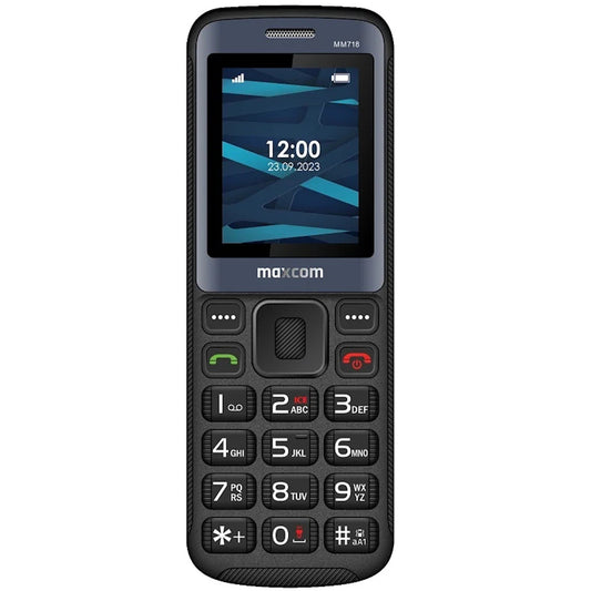 Telefon mobil Dual SIM Maxcom Classic MM718L VoLTE 4G, Black   Telefon taste   Telefon Seniori , batrani