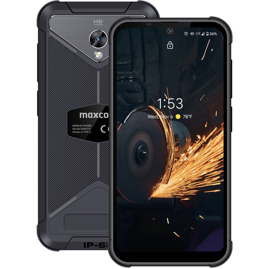 Telefon mobil Maxcom MS572, Dual SIM, 32GB, 3GB RAM, 4G, Black