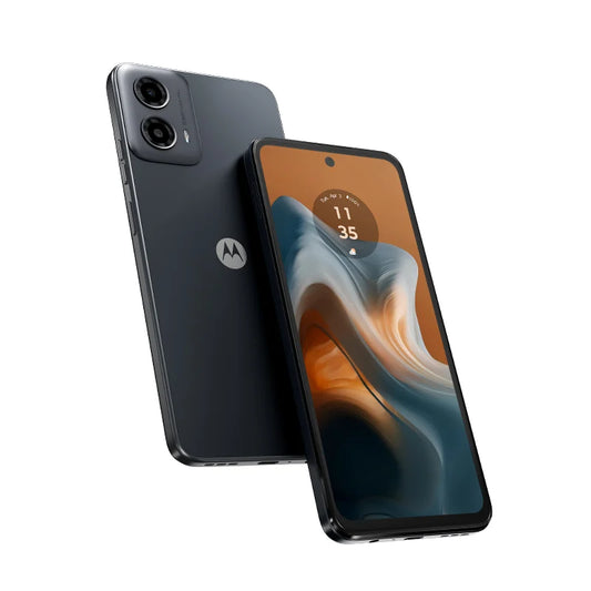 Telefon mobil Motorola Moto g34, Dual SIM, 128GB, 8GB RAM, 5G, Charcoal Black