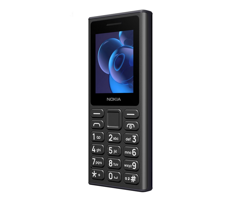 Telefon mobil Nokia 110 (2024), 2G, Dual SIM, Black