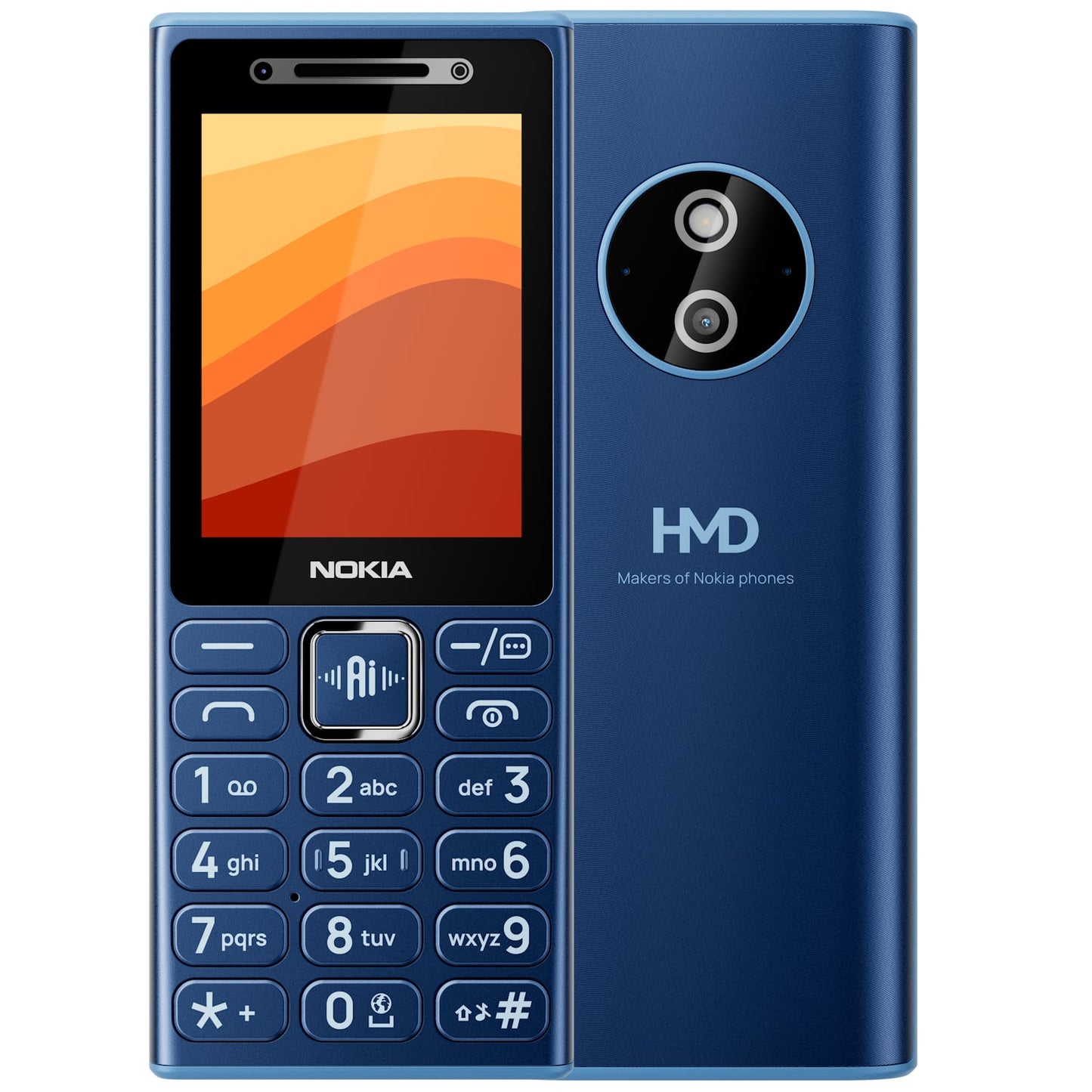 Telefon Mobil Nokia 210 4G Dual SIM Dark Blue Model Nou în Oferta 2026-2027, Ecran 2.4  , Bluetooth, Radio FM, Telefon cu butoane