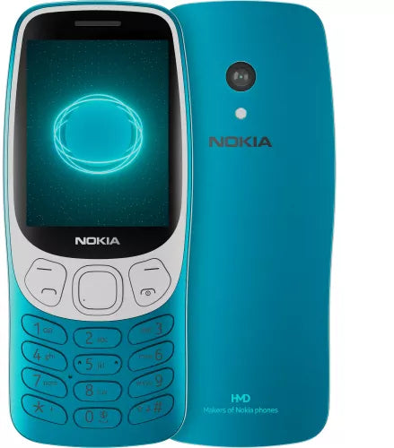 Telefon mobil Nokia 3210 (2024), Dual SIM, 4G, Blue, Telefon cu butoane   Telefon cu taste   Telefon seniori