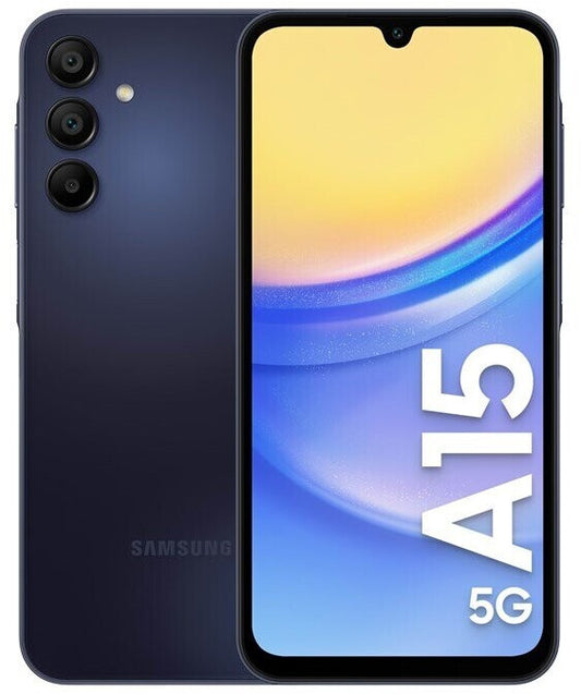 Promo Telefon Samsung Galaxy A15 5G A156, Dual SIM, 4GB RAM, 128GB, 5G, Blue Black