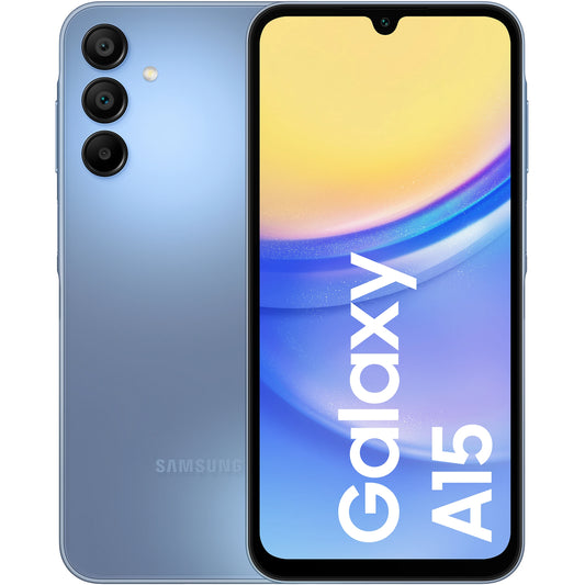 Promo Telefon mobil Samsung Galaxy A15, Dual SIM, 4GB RAM, 128GB, 4G, Blue