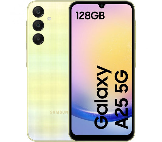 Telefon mobil Samsung Galaxy A25 Dual SIM, 6GB RAM, 128GB, 5G, Yellow