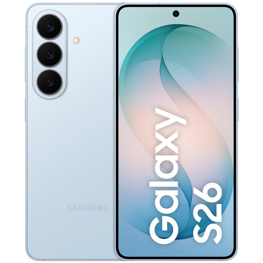Telefon mobil Samsung Galaxy S26, Dual SIM, 12GB RAM, 256GB, 5G, Sky Blue