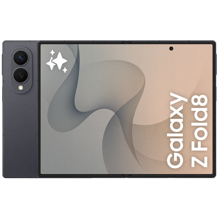 Telefon mobil Samsung Galaxy Z Fold8, 12GB RAM, 256GB, 5G, Graphite, Fold 8