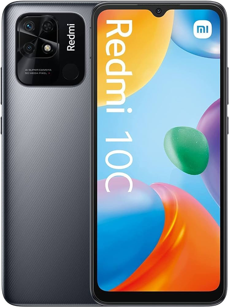 Telefon mobil Xiaomi Redmi 10C, Dual SIM, 64GB, 4G, Grey