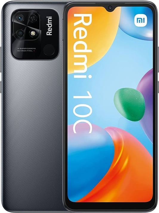 Telefon mobil Xiaomi Redmi 10C, Dual SIM, 64GB, 4G, Grey