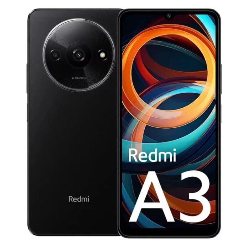 Telefon mobil Xiaomi Redmi A3, 3GB RAM, 64GB, 4G, Black
