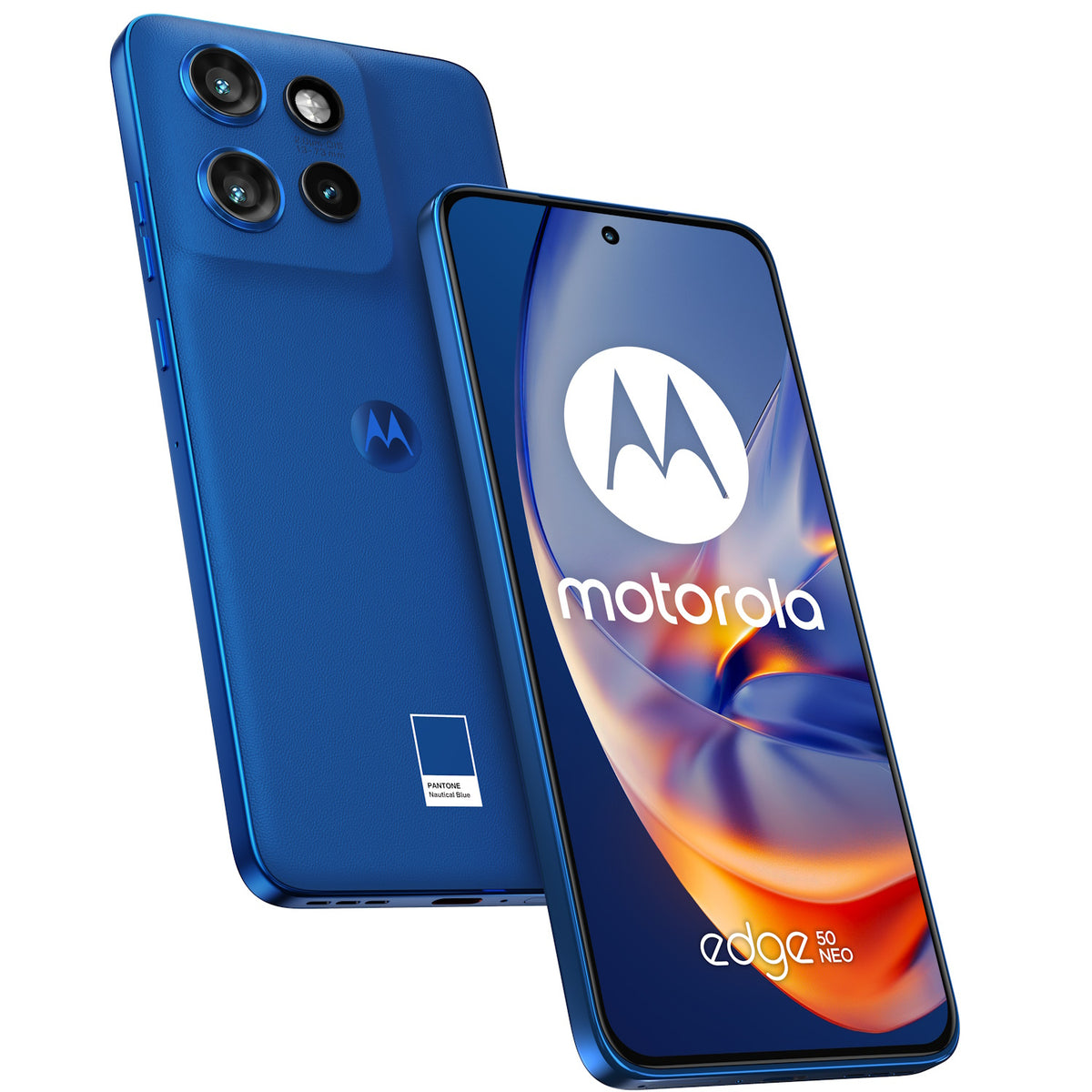 Telefon Motorola Edge 50 Neo, Dual SIM, 256GB, 8GB RAM, 5G, Nautical Blue