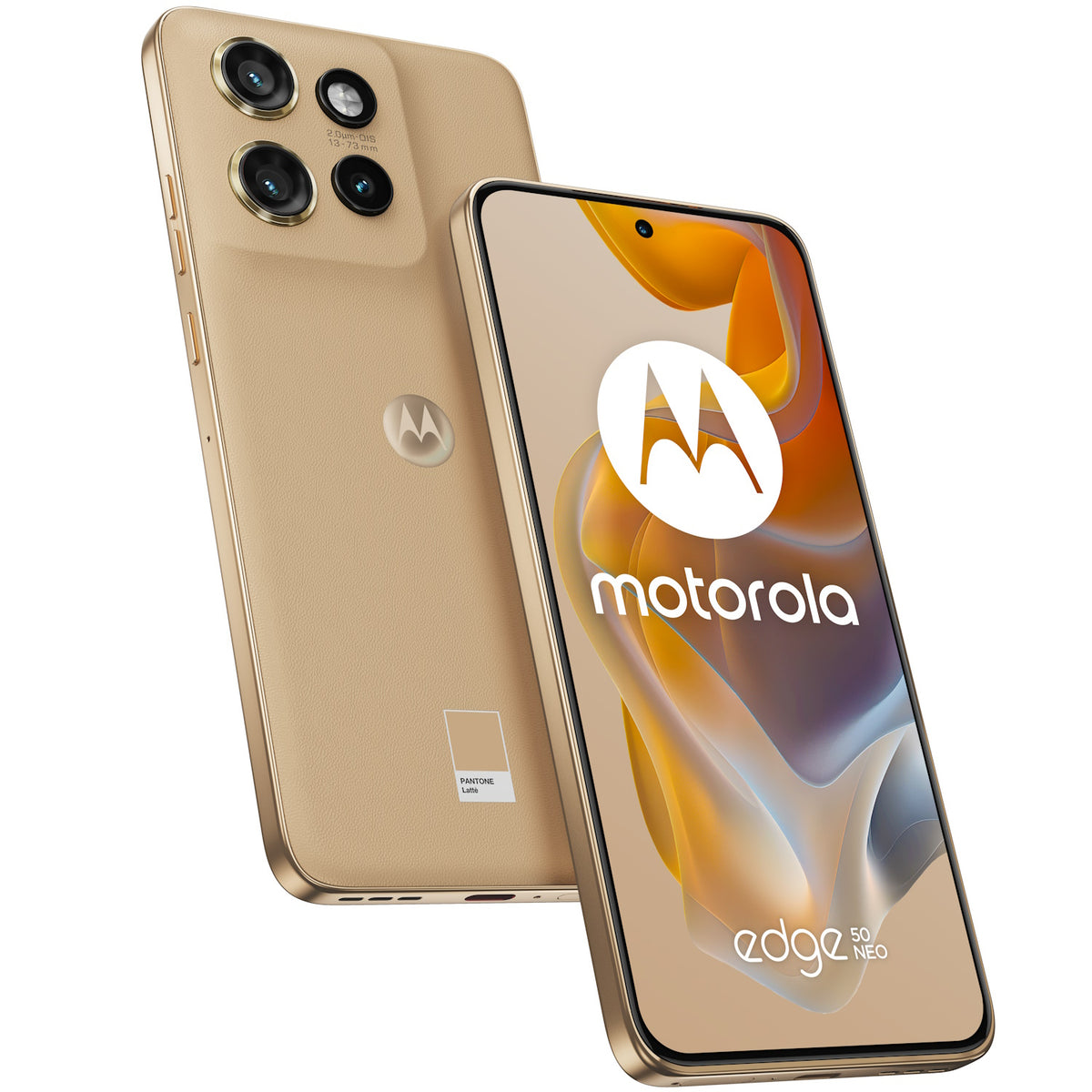 Telefon Motorola Edge 50 Neo, Dual SIM, 256GB, 8GB RAM, 5G, Latte