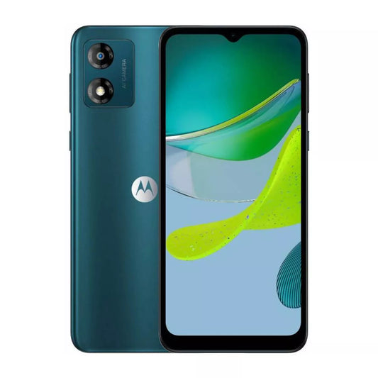 Telefon Motorola Moto E13, Octa Core 1.6 GHz, 64 GB + 2 GB RAM, Dual SIM, Aurora green
