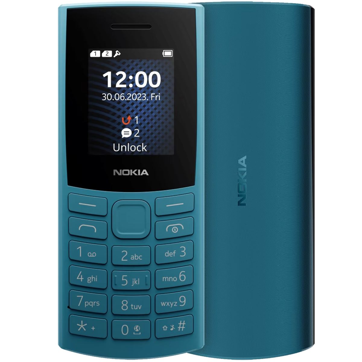 Telefon Nokia 105 4G, Display 2.4  , IP54, Blue   Telefon cu butoane   Telefon seniori   Telefon batrani
