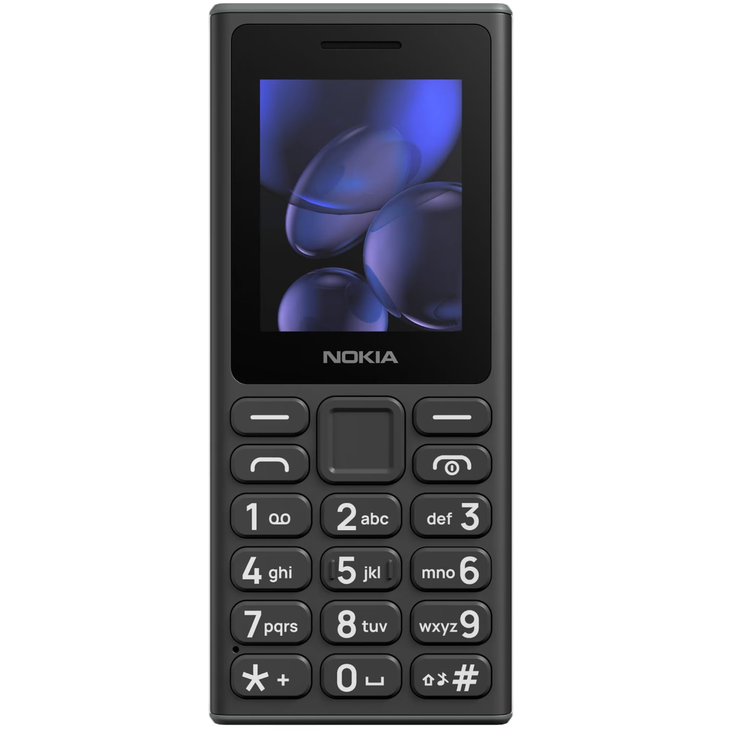 Telefon Nokia 105 TA-1555, 4G , Dual SIM 2,0  2G, Negru   Telefon cu butoane   Telefon seniori   Telefon batrani