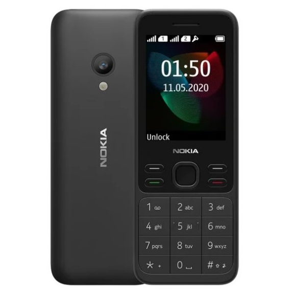Telefon Nokia 150 TA-1235, Display 2.4 inch Dual Sim Black, Telefon cu taste   Telefon seniori