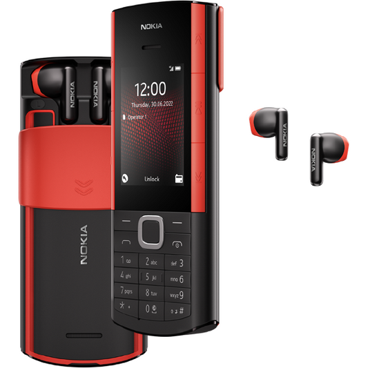 Telefon Nokia 5710 XpressAudio 4G Dual SIM Black + casti
