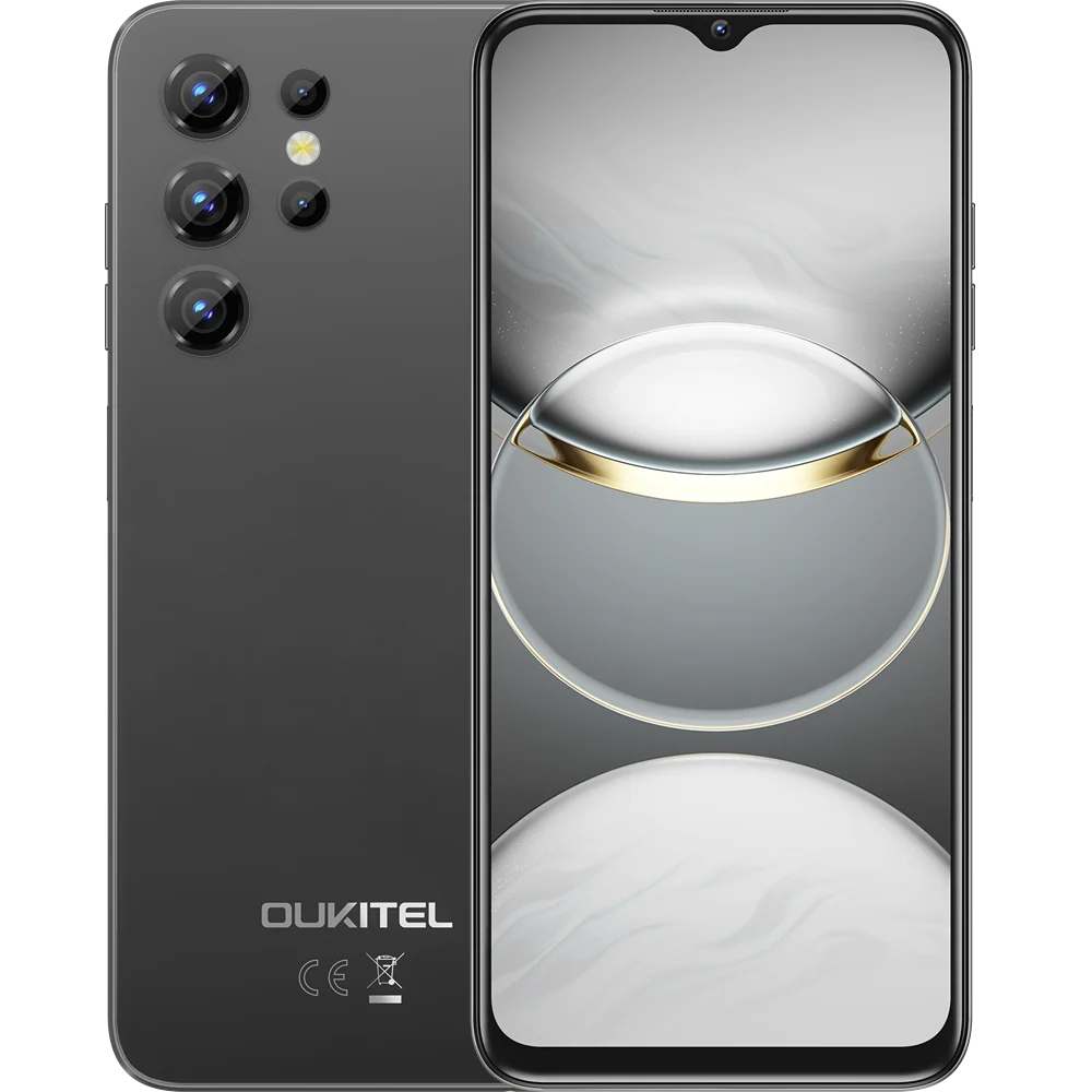 Telefon Oukitel C1 2025, 4G, IPS 6.56 inch 90Hz, 12GB RAM, 128GB, 5150mAh, Android 15, Negru, ieftin