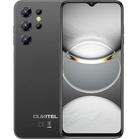 Telefon Oukitel C1 2025, 4G, IPS 6.56 inch 90Hz, 12GB RAM, 128GB, 5150mAh, Android 15, Negru, ieftin