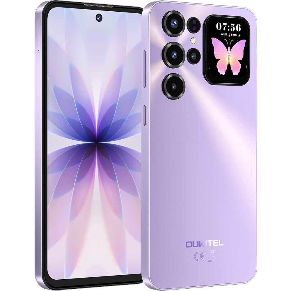 Telefon Oukitel C68 Plus, 4G, Display 7.2   120Hz + 1.81  , T615, 8GB RAM, 128GB, 6000mAh, Android 15, Mov , telefoane ieftine