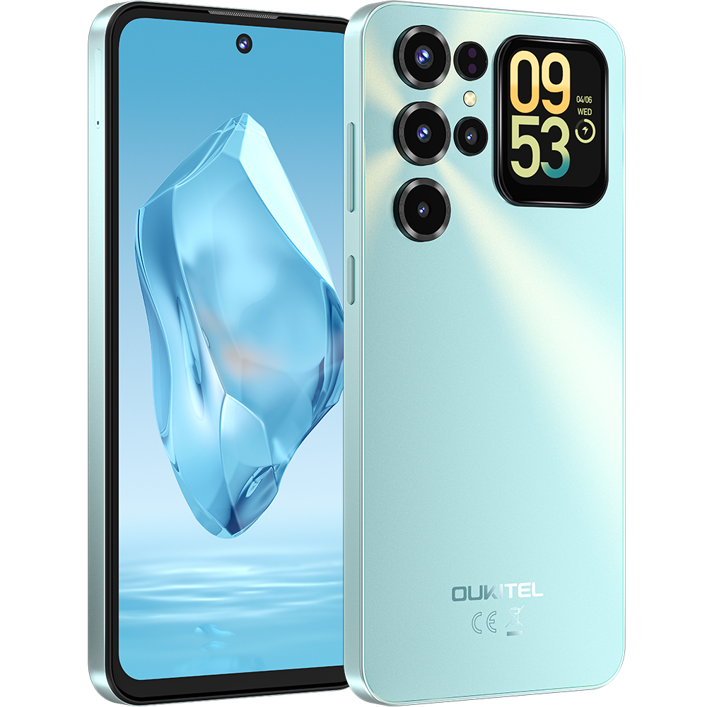 Telefon Oukitel C68 Plus, 4G, Display 7.2   120Hz + 1.81  , T615, 8GB RAM, 128GB, 6000mAh, Android 15, Blue, telefoane ieftine