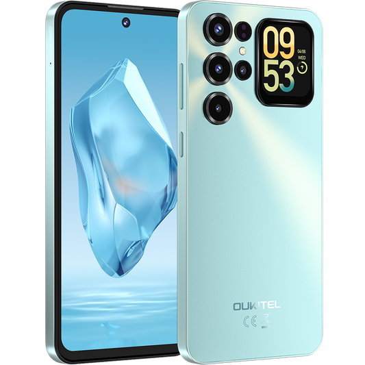 Telefon Oukitel C68 Plus, 4G, Display 7.2   120Hz + 1.81  , T615, 8GB RAM, 128GB, 6000mAh, Android 15, Blue, telefoane ieftine