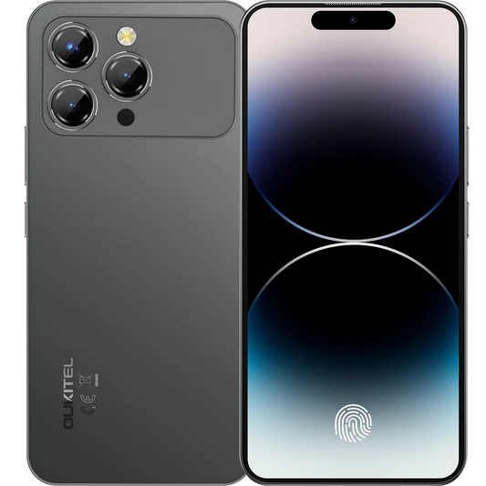 Telefon Oukitel P1 Pro Grey, 4G, 6.7   AMOLED 120Hz, 24GB RAM, 512GB, NFC, 5150mAh