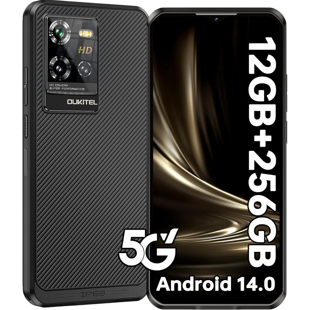 Telefon Oukitel WP50 5G rugged 16GB RAM 256GB IP68 IP69K