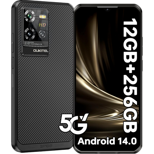 Telefon Oukitel WP50 5G rugged 16GB RAM 256GB IP68 IP69K
