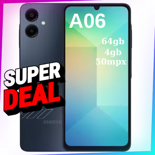 Telefon Samsung Galaxy A06 A065F 6.7   4Gb Ram, 64GB Dual Sim Blue Black, nu a05s