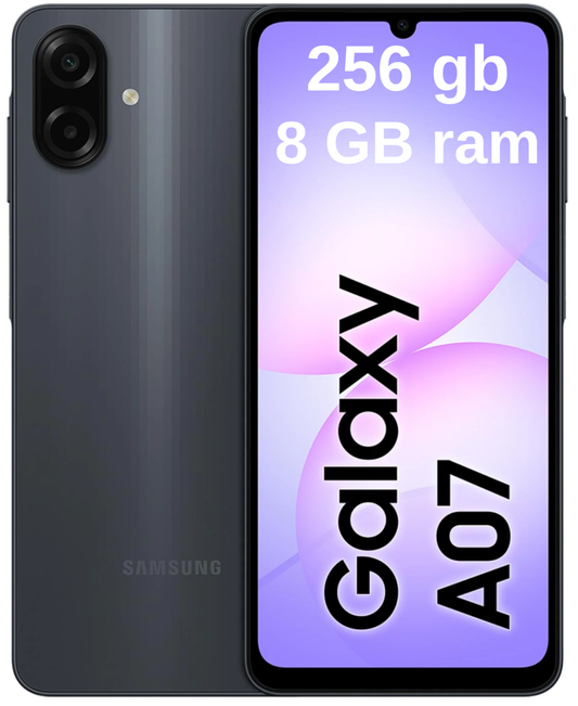 Telefon Samsung Galaxy A07, 256GB, 8gb ram, Baterie 5000mAh, Camera 50mpx, android 15