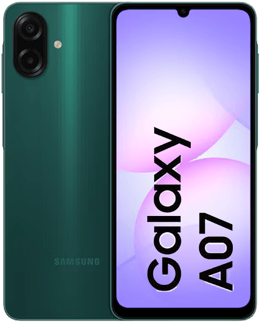 Samsung Galaxy  A07, 64GB,4gb ram, Green
