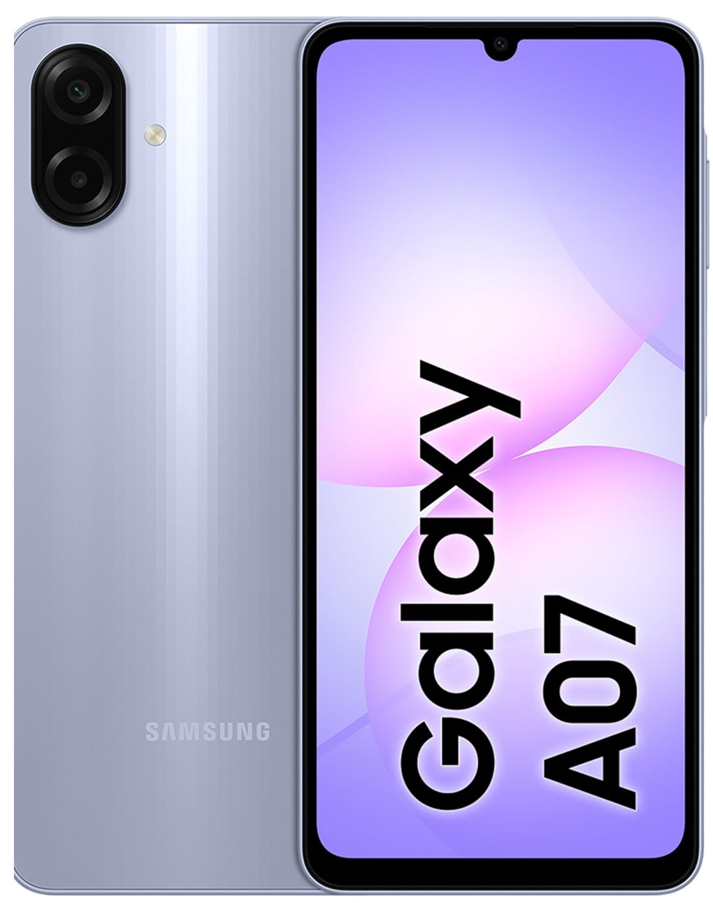 Telefon Samsung Galaxy A07, 64GB, Baterie 5000mAh, Camera 50mpx, android 15, VIolet