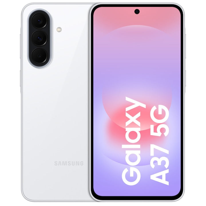 Telefon Samsung Galaxy A37, Dual SIM, 6GB RAM, 128GB, 5G, White