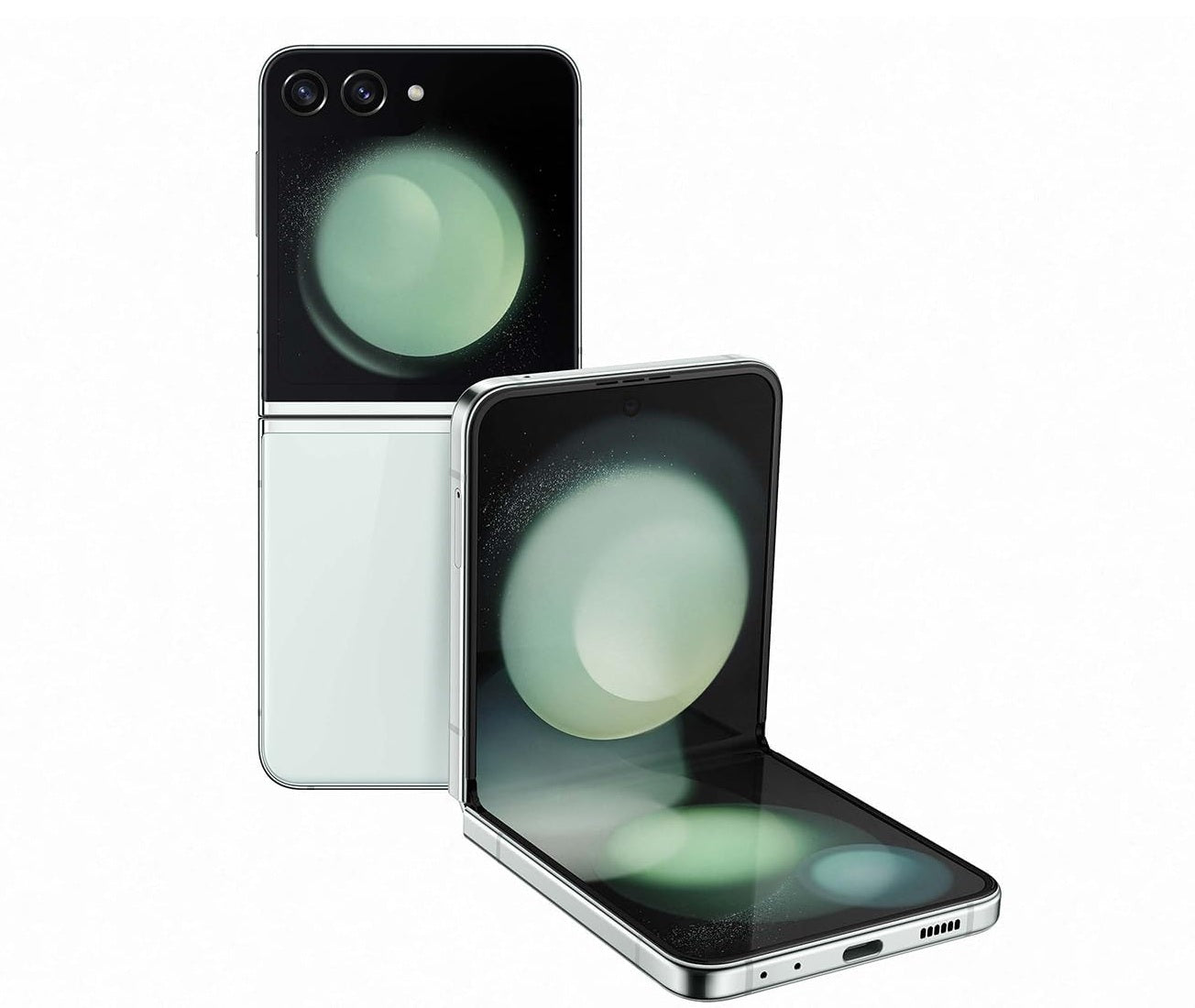 Telefon Samsung Galaxy Flip 5, 256gb, 8gb ram, Green, Stare perfecta
