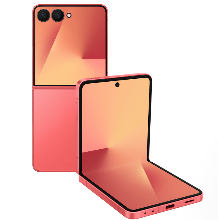 Telefon Samsung Galaxy Z Flip 7, 12GB RAM, 512gb, 5G, Coralred