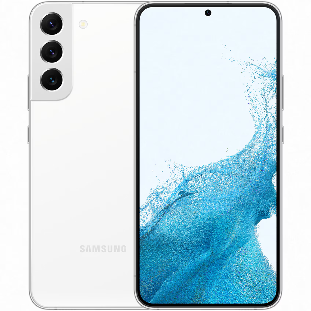 Telefon Samsung Galaxy S22 Plus, Dual SIM, 128GB, 8GB RAM, 5G, Alb