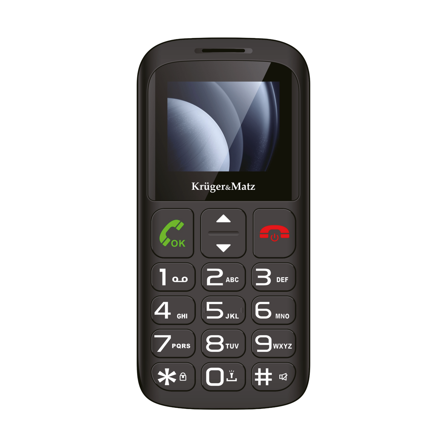 Telefon Seniori KrugerMatz Simple 923 4G Dual SIM cu Buton SOS, , Bluetooth și Lanternă