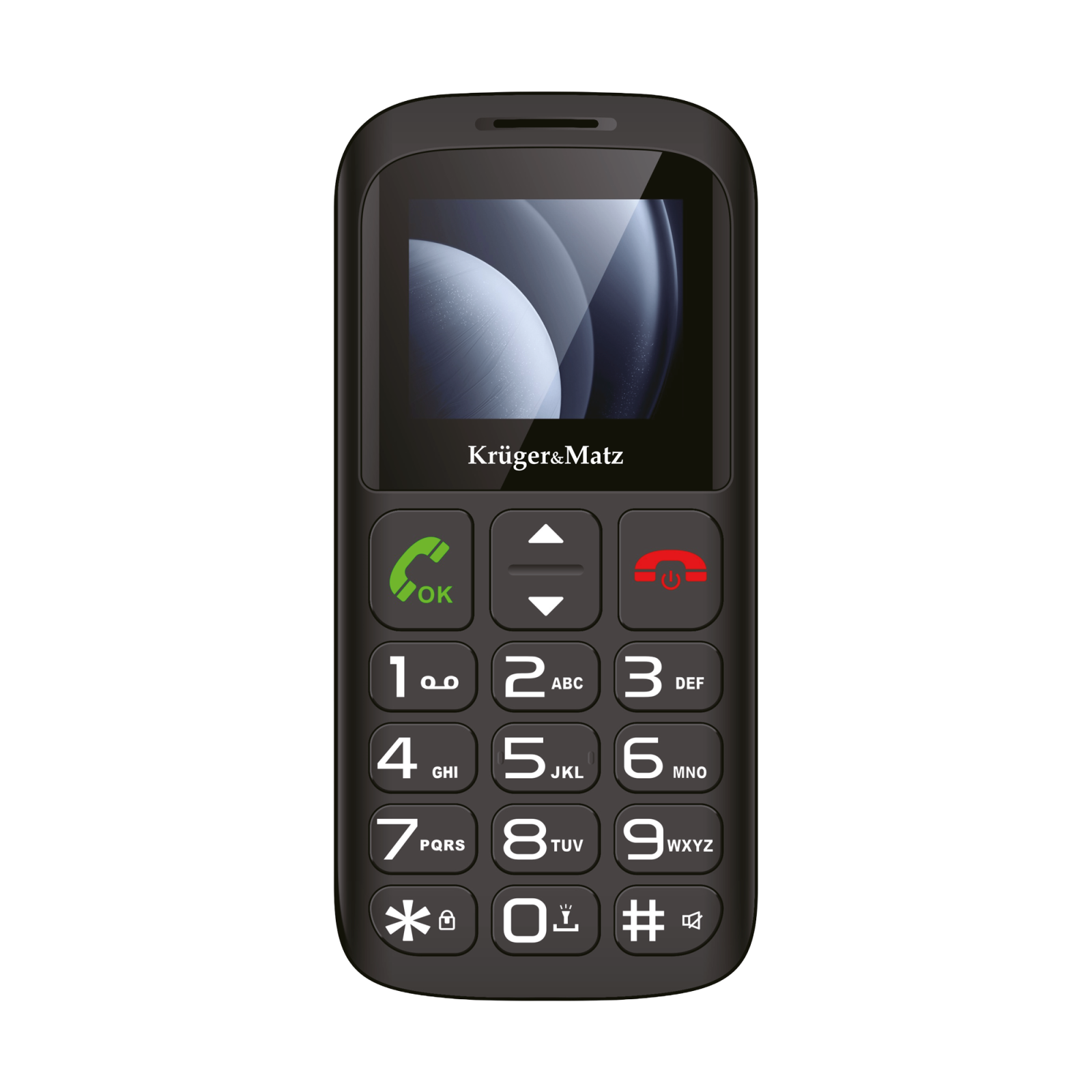 Telefon Seniori KrugerMatz Simple 923 4G Dual SIM cu Buton SOS, , Bluetooth și Lanternă