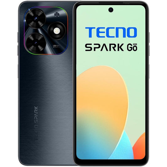 Telefon Tecno Spark GO (2024), Dual SIM, 3GB RAM, 64GB, Gravity Black