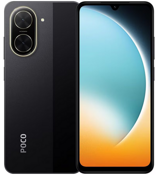 Telefon Xiaomi POCO C71 64gb, Amprenta, Display mare 6.88  , Baterie 5200mAh, Black